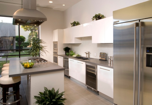 Kitchen Design Home Interior Stock Photo - Download Image Now - iStock