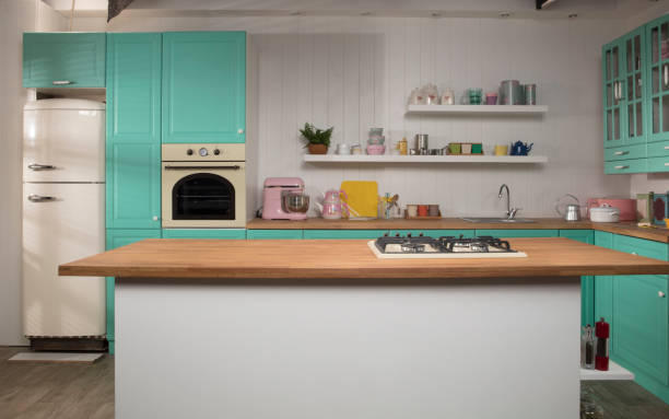 Retro Kitchen Stock Photos Pictures Royalty Free Images Istock
