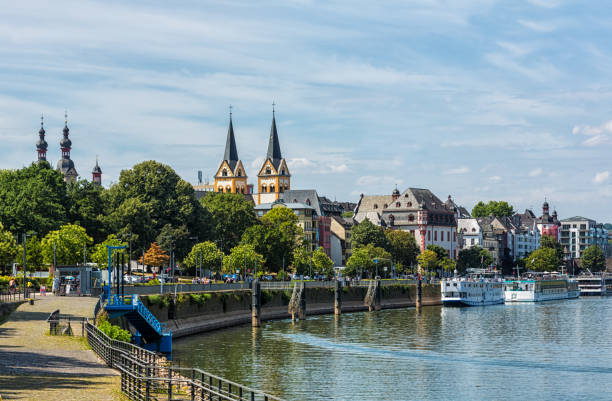 Koblenz City stock photo