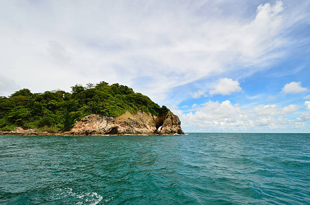 Koh Talu sea landscape of Thailand stock photo
