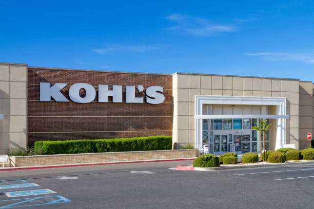 Kohl’s location in Victorville, California stock photo