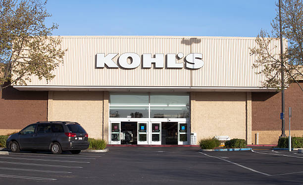 Kohl's retail department store stock photo