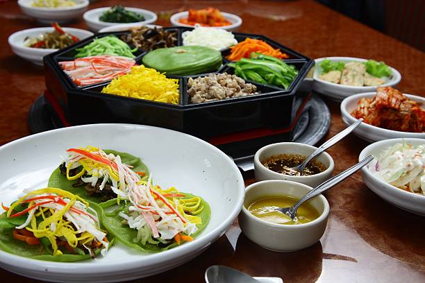 Korean diet stock photo