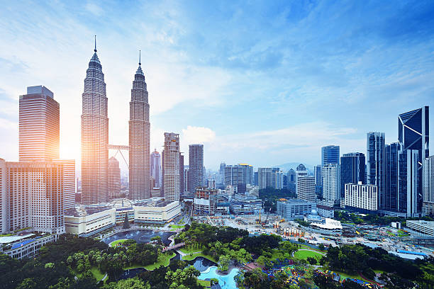 クアラルンプールの都会の風景、マレーシア - business malaysia ストックフォトと画像