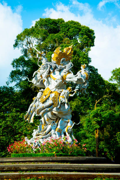Kumbakarna Statue  kebun raya bali stock pictures, royalty-free photos & images