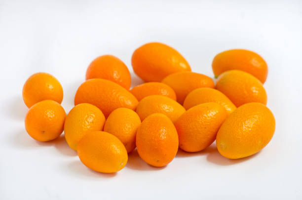 Kumquats, whole stock photo