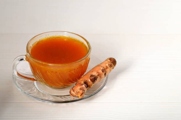 Kunyit Asem, Indonesian Traditional Herbal  Drink made from Curcumin stock photo
