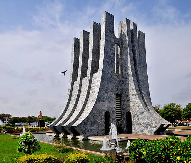 Kwame Nkrumah Memorial Park stock photo