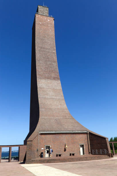 Laboe Memorial Tower stock photo
