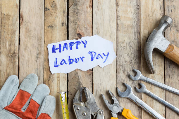 勞動節是美國的聯邦假日。 - labor day 個照片及圖片檔