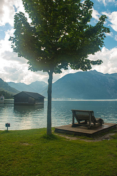 Lake Achensee stock photo