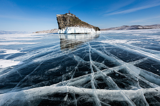 Cape mare's head Lake Baikal