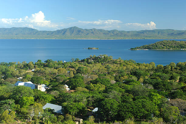 Lake Malawi, Likoma Island stock photo