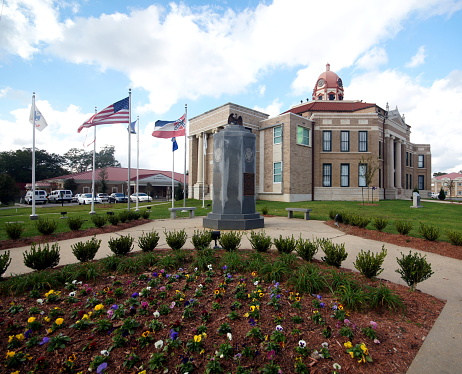 Lamar County Courthouse 22 Stock Photo - Download Image Now - iStock