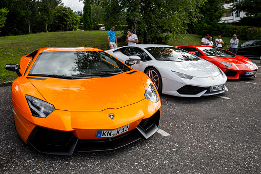 Lamborghini Cars Stock Photo - Download Image Now - iStock