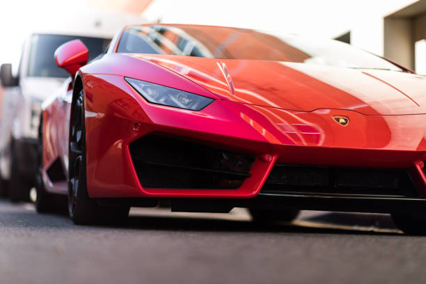 Lamborghini huracan stock photo