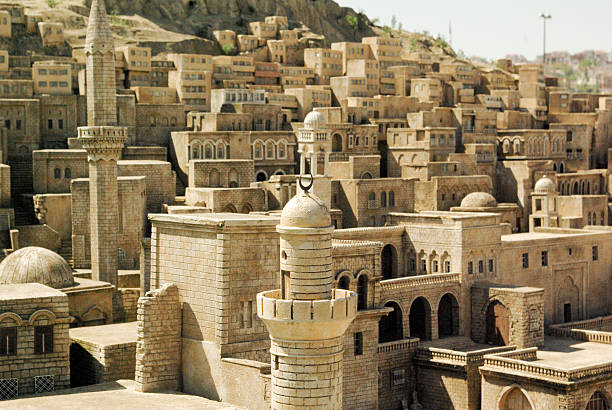Landscape of Mardin Landscape of the turkish city Mardin mesopotamian stock pictures, royalty-free photos & images