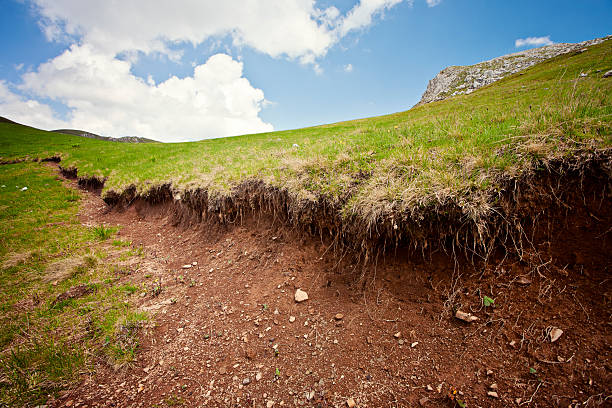 landslide - soil erosion bildbanksfoton och bilder