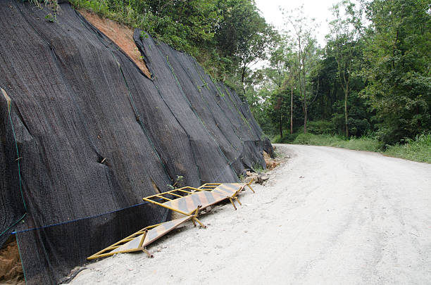 Photo of landslide prevent