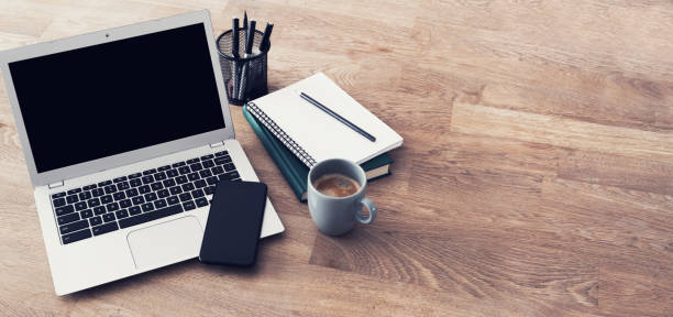 Office Desk Stock Photos Pictures Royalty Free Images Istock