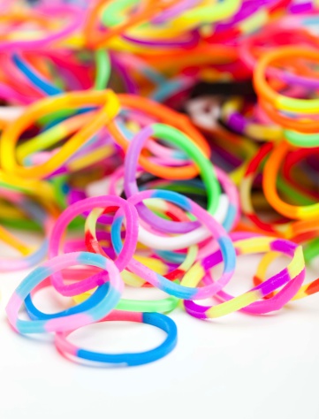 Pink Loom Bands  Discount for quantity 