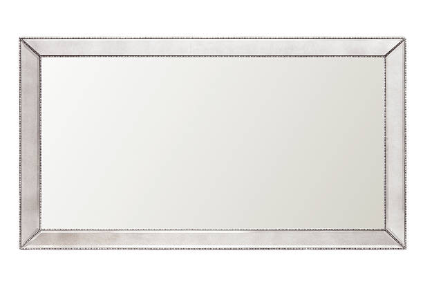 large mirror large metal rectangular mirror isolated on whitesimilar images: mirror object stock pictures, royalty-free photos & images