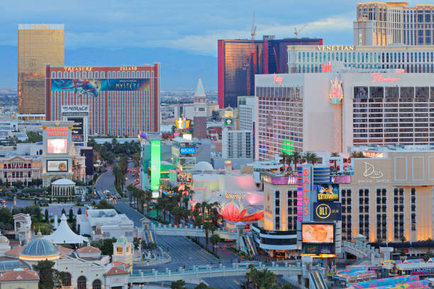 Las Vegas Strip stock photo