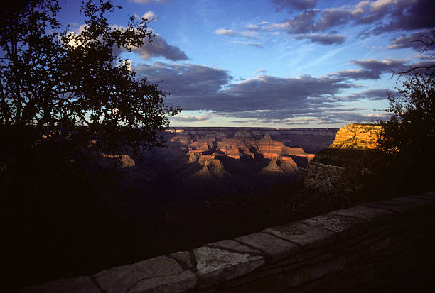 Late afternoon in the Grand Canyon late afternoon in Grand Canyon National Park, with much of the foreground and bottom of the canyon in shadow hearkencreative stock pictures, royalty-free photos & images