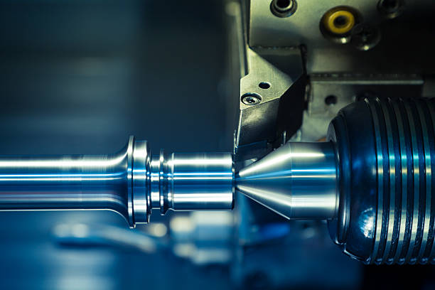 CNC Lathe Processing. CNC Lathe Processing. cnc machine stock pictures, royalty-free photos & images