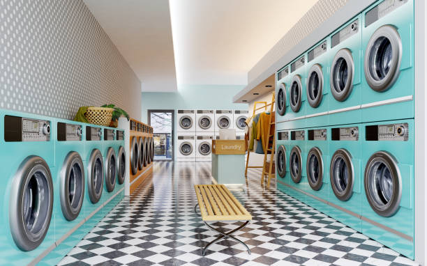 7,228 Laundromat Interior Stock Photos, Pictures & Royalty-Free Images - iStock