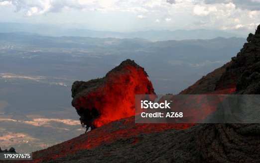 istock Lavaflow at volcano Pacaya in Guatemala 179297675