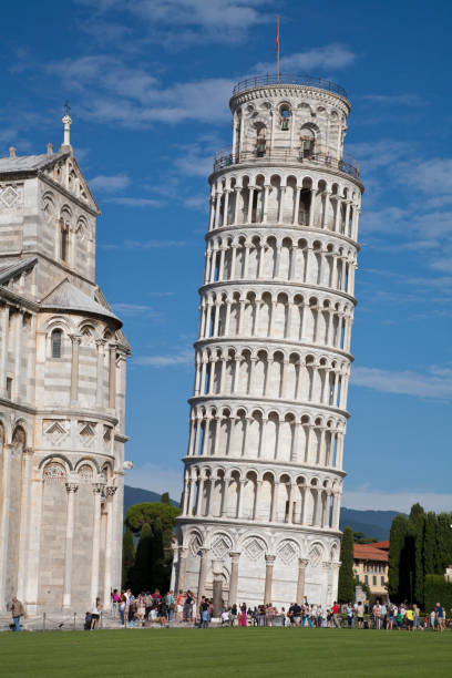 Leaning Tower of Pisa stock photo