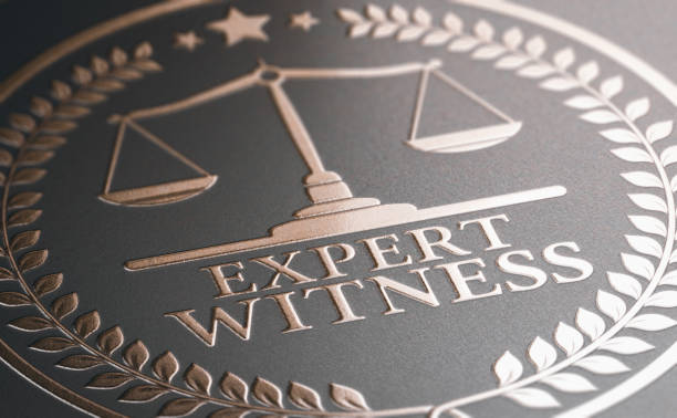 Legal Expertise. Expert Witness Service stock photo