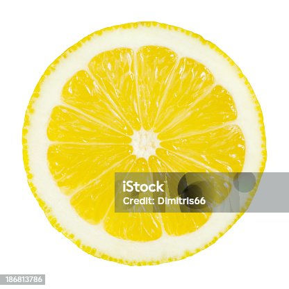 istock Lemon Portion On White 186813786