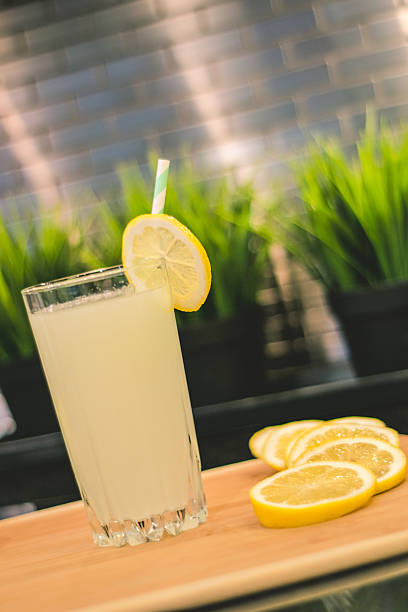 Lemonoade in kitchen stock photo
