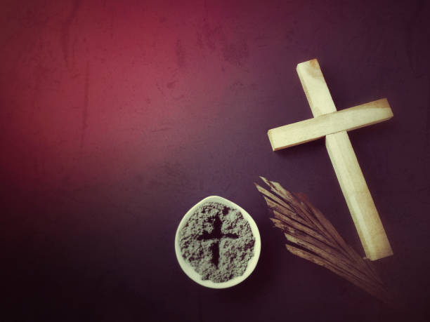 Lent Season,Holy Week and Good Friday Concepts Image of religious symbols with vintage background. Stock photo. lent stock pictures, royalty-free photos & images