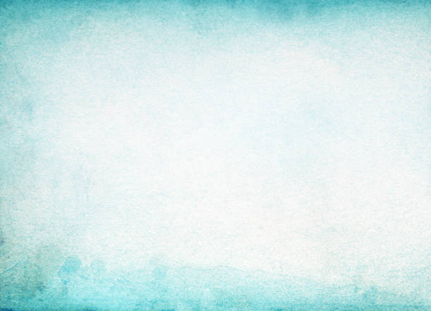 Light Blue watercolor background stock photo