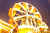istock Lighted Ferris Wheel 528864329