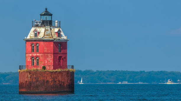 Lighthouses on the Chesapeake Bay Lighthouses on the Chesapeake Bay chesapeake bay stock pictures, royalty-free photos & images