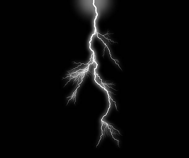 lightning bolt - lightning fotografías e imágenes de stock