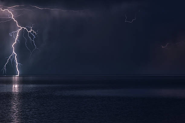 Lightning Storm stock photo