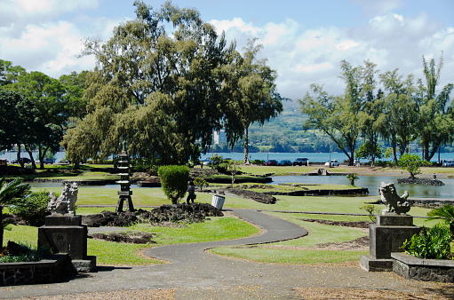 Liliuokalani Gardens Hilo Stockfoto Und Mehr Bilder Von Big Island