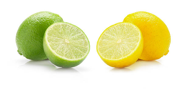 lima e limão - lime imagens e fotografias de stock