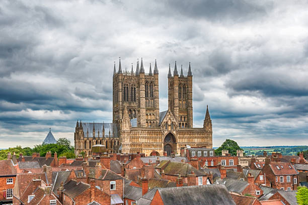 Lincoln Cathedral stock photo