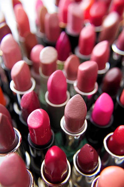 Lipstick Collection stock photo