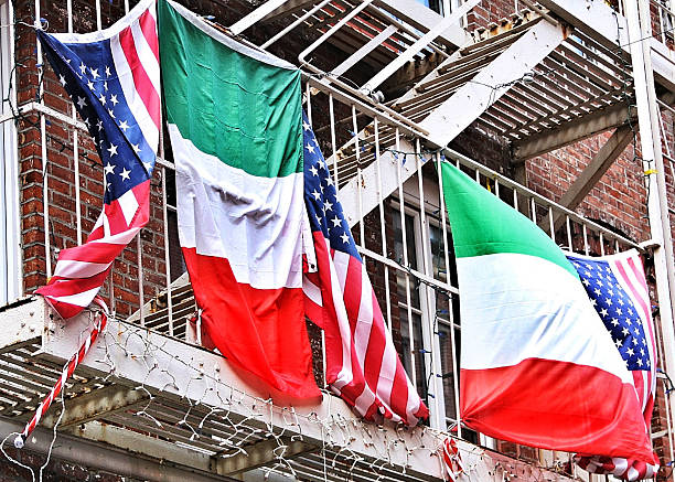 Little Italy, New York stock photo