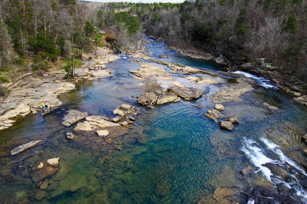 Little River Canyon Alabama USA stock photo