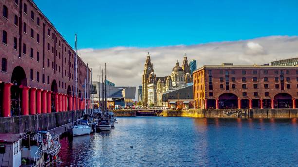 Liverpool Albert Dock,Liverpool,UK. pierhead liverpool stock pictures, royalty-free photos & images