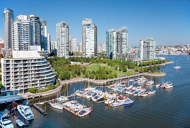 Living in Vancouver stock photo
