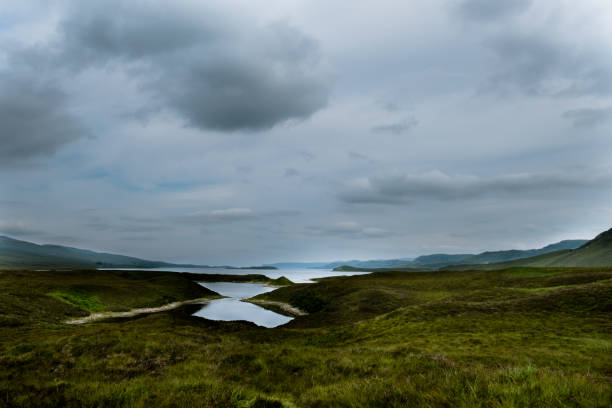 Loch Eriboll, Scottish Highlands stock photo